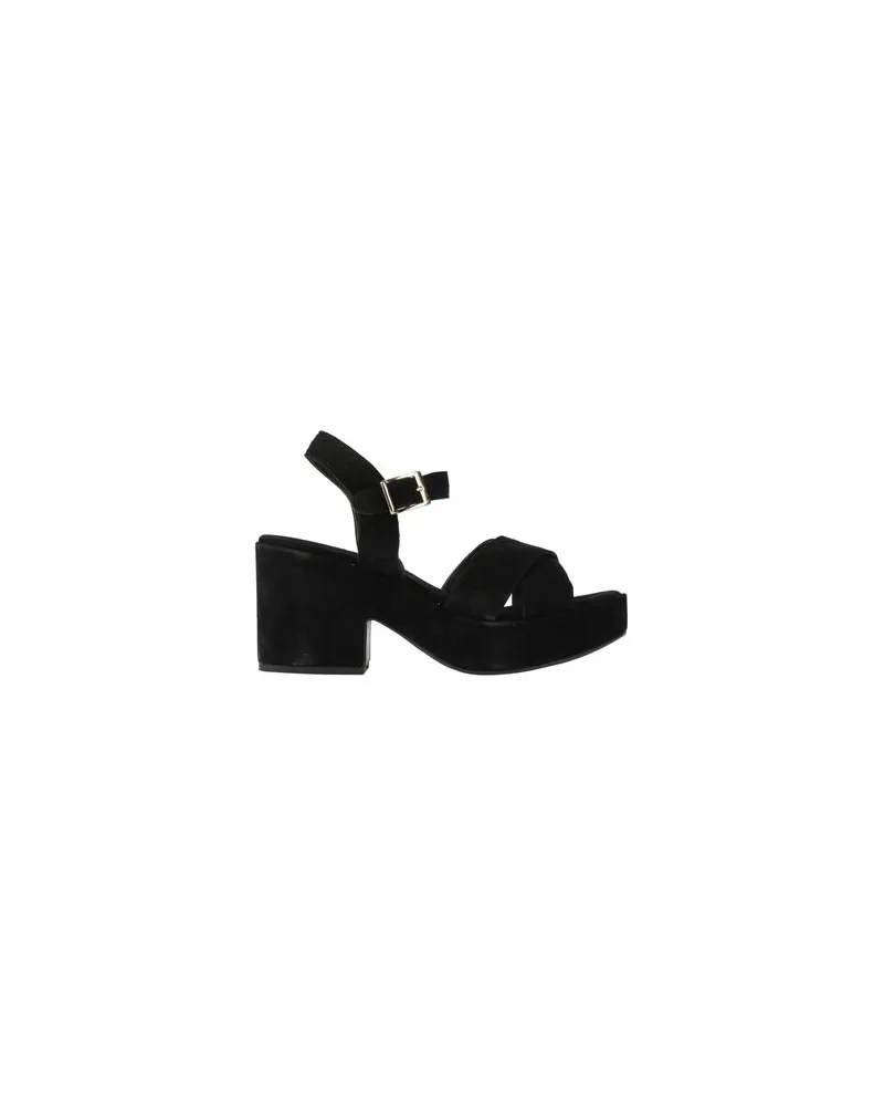 Divine Follie SCHUHE - Sandalenauf YOOX.COM Schwarz