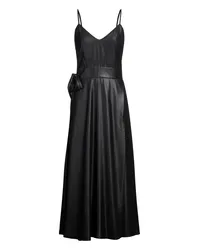 MARC ELLIS Maxi-Kleid Schwarz