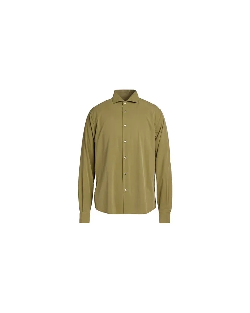 IMPERIAL TOPS - Hemdenauf YOOX.COM Salbeigrün