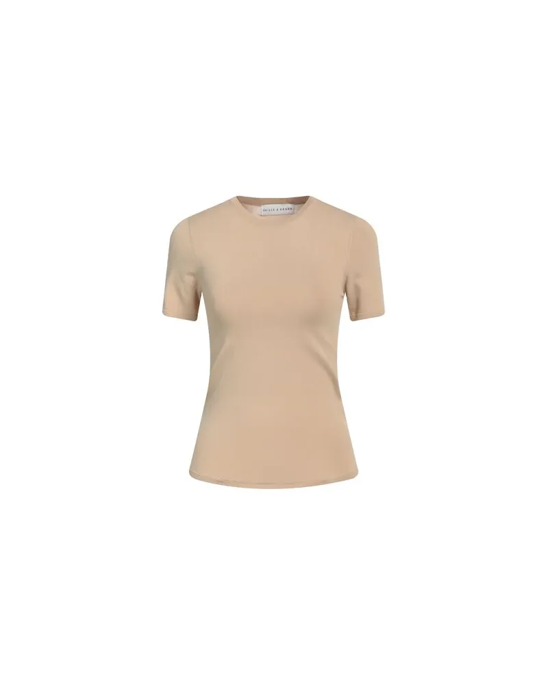 Skills & Genes TOPS - T-shirtsauf YOOX.COM Beige