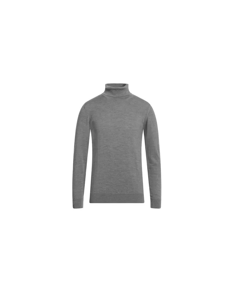 Alpha Studio STRICKWAREN - Rollkragenpulloverauf YOOX.COM Grau