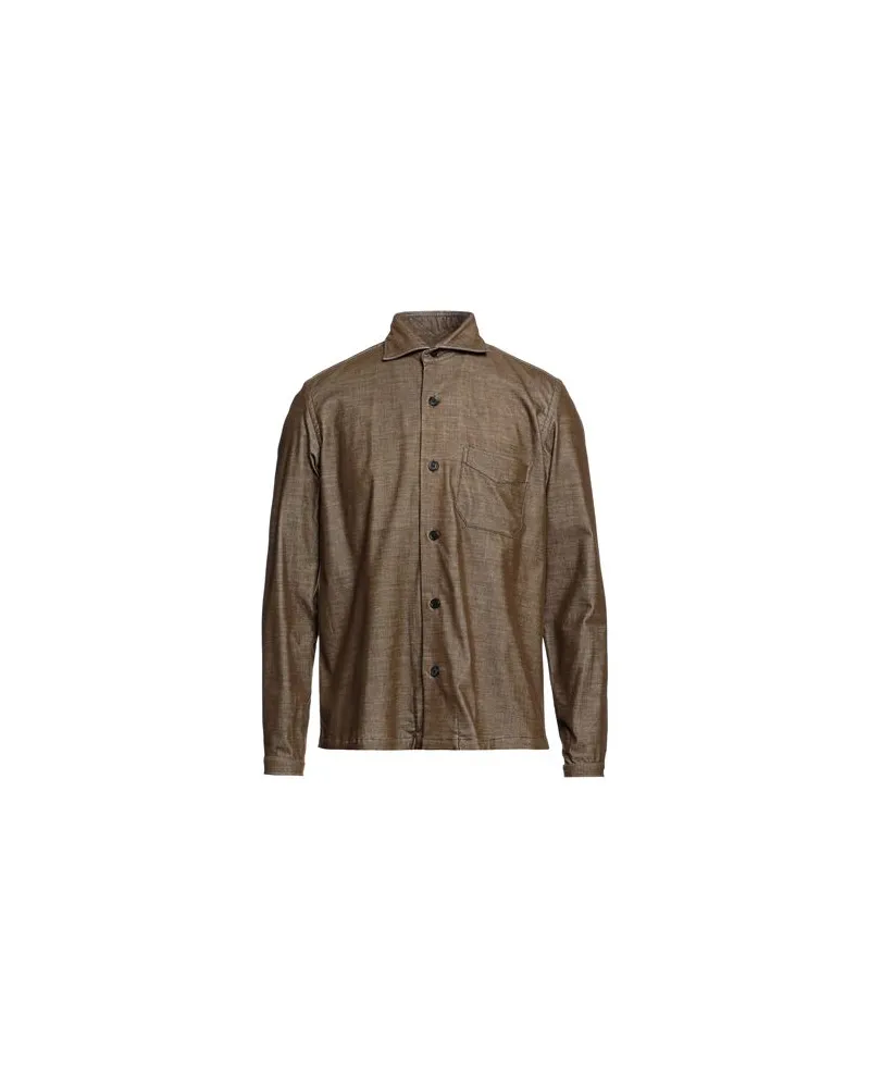 MAZZARELLI TOPS - Hemdenauf YOOX.COM Militärgrün