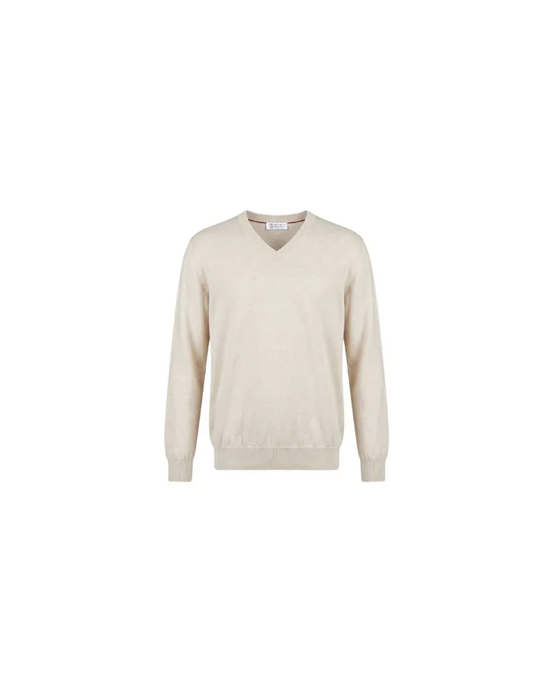 Brunello Cucinelli STRICKWAREN - Pulloverauf YOOX.COM Weiß