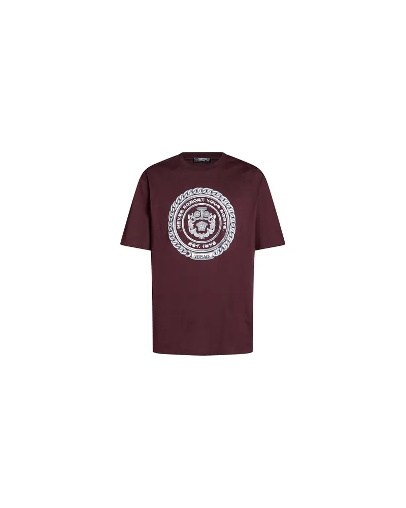 Versace TOPS - T-shirtsauf YOOX.COM Bordeaux
