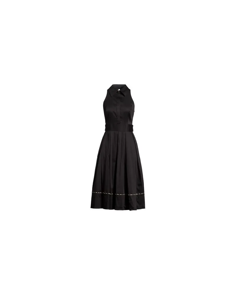 Elisabetta Franchi KLEIDER - Midi-Kleiderauf YOOX.COM Schwarz
