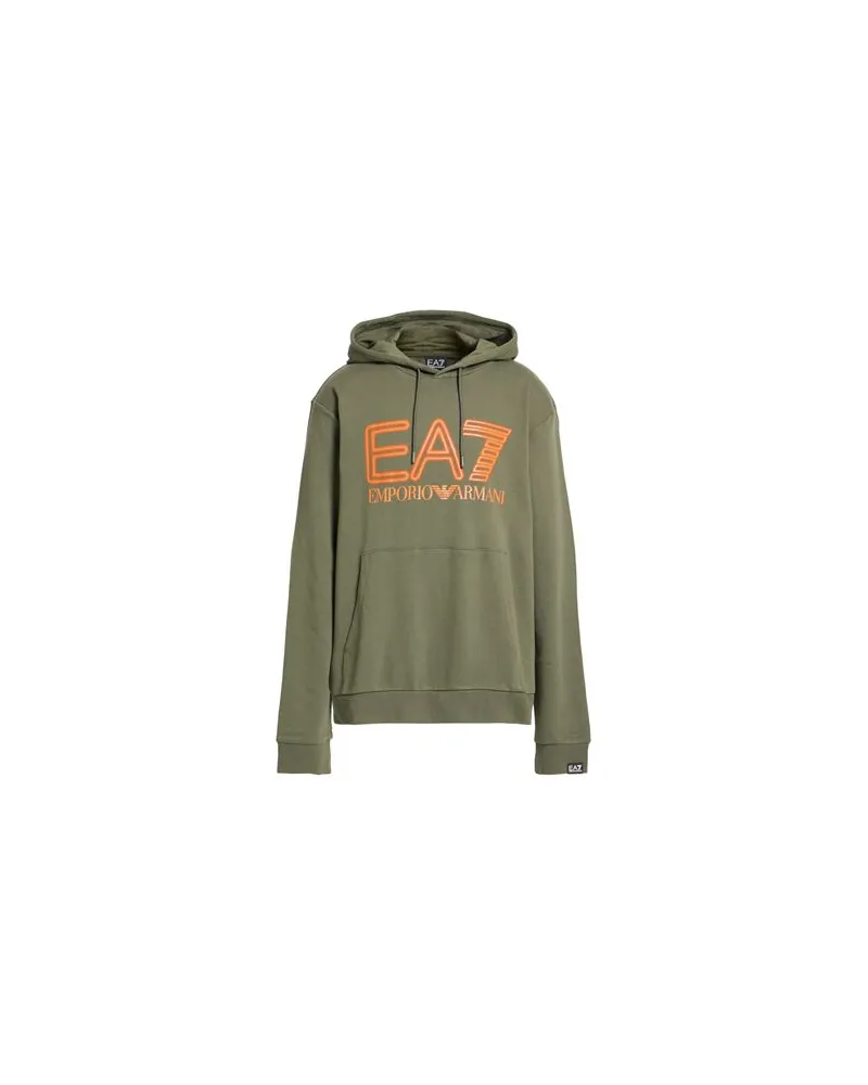 EA7 TOPS - Sweatshirtsauf YOOX.COM Militärgrün