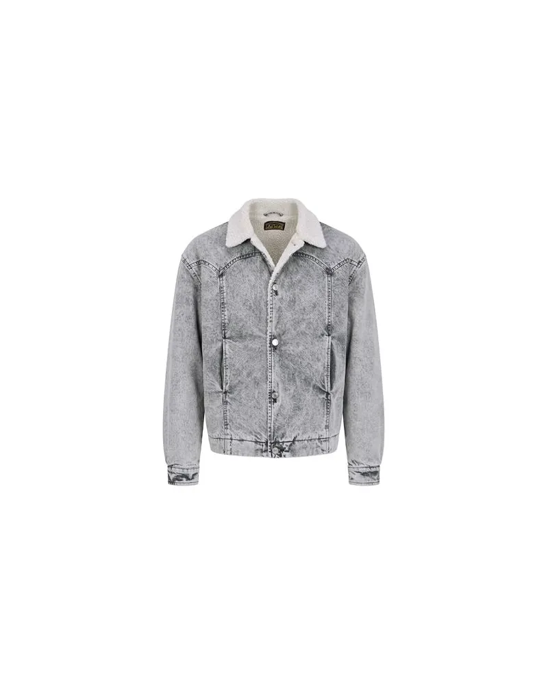 Aries JACKEN & MÄNTEL - Jeansjacken/Mäntelauf YOOX.COM Grau