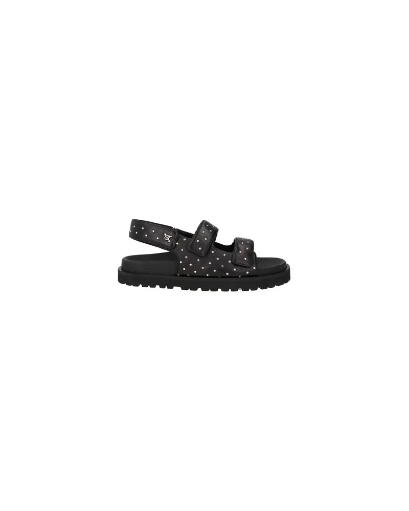 Sergio Rossi SCHUHE - Sandalenauf YOOX.COM Schwarz