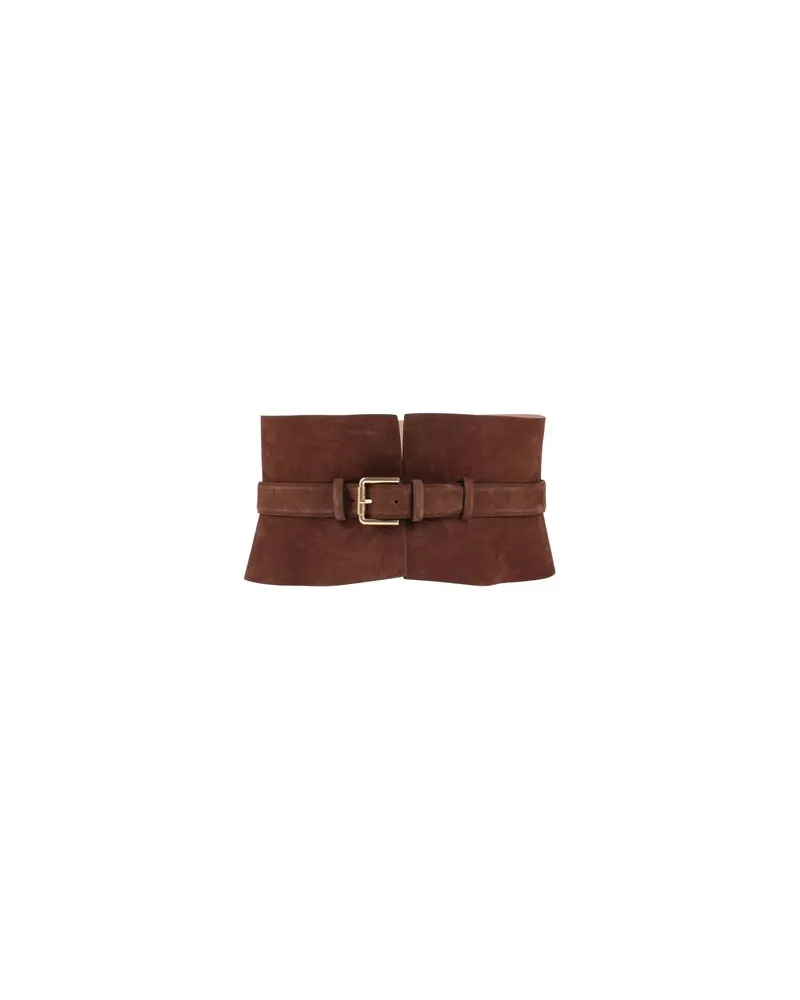 Max Mara SFILATA  - Kleinlederwaren - Gürtelauf YOOX.COM Braun