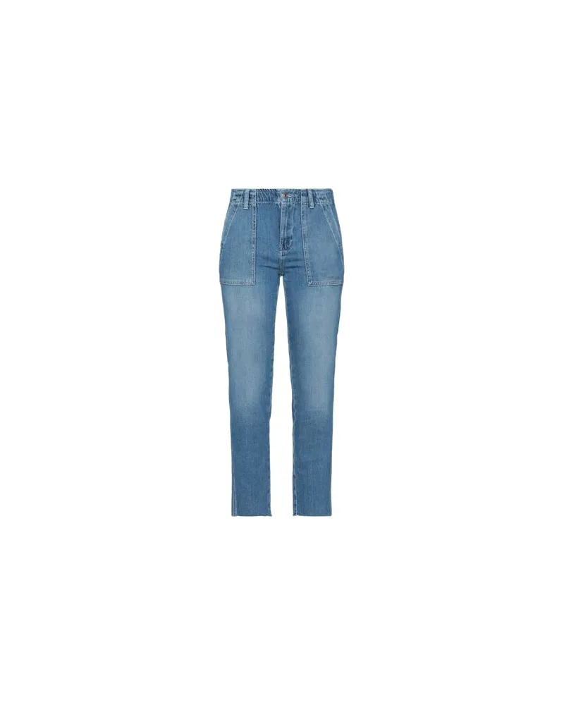 Maje HOSEN & RÖCKE - Jeanshosenauf YOOX.COM Blau