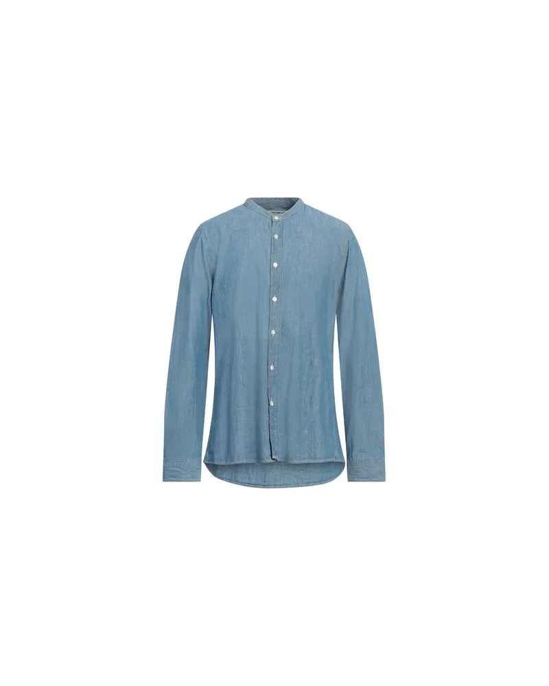 Fred Mello TOPS - Jeanshemdenauf YOOX.COM Blau