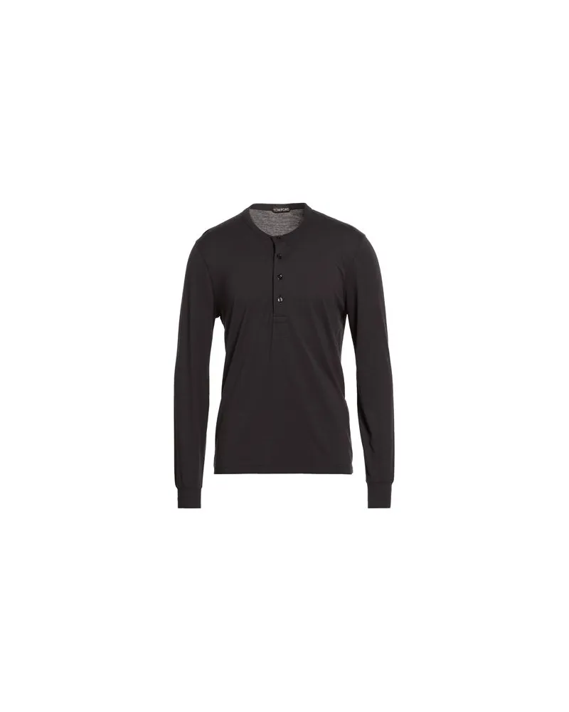 Tom Ford TOPS - T-shirtsauf YOOX.COM Schwarz