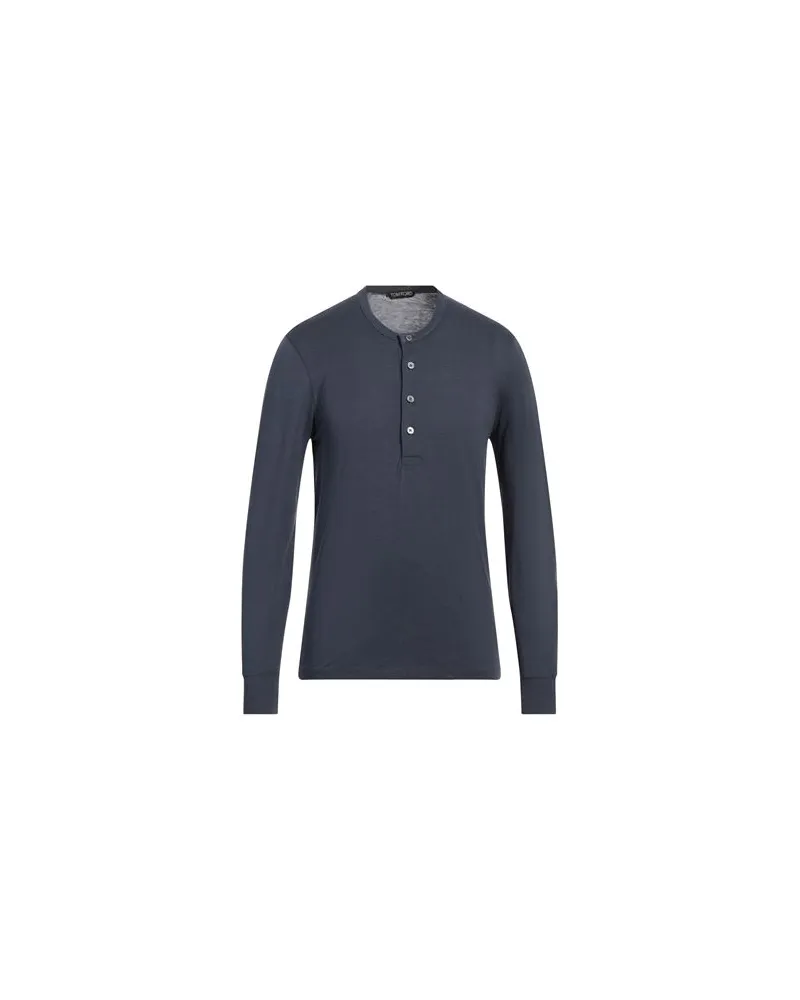 Tom Ford TOPS - T-shirtsauf YOOX.COM Marineblau