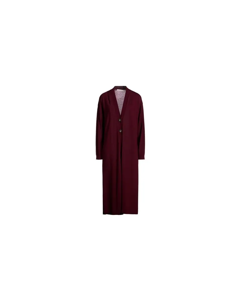 Maliparmi STRICKWAREN - Strickjackenauf YOOX.COM Bordeaux