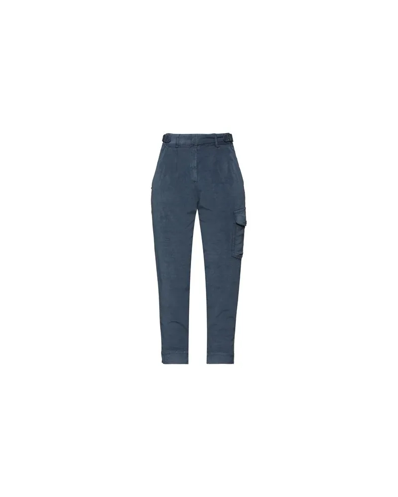 PLAN C HOSEN & RÖCKE - Hosenauf YOOX.COM Taubenblau