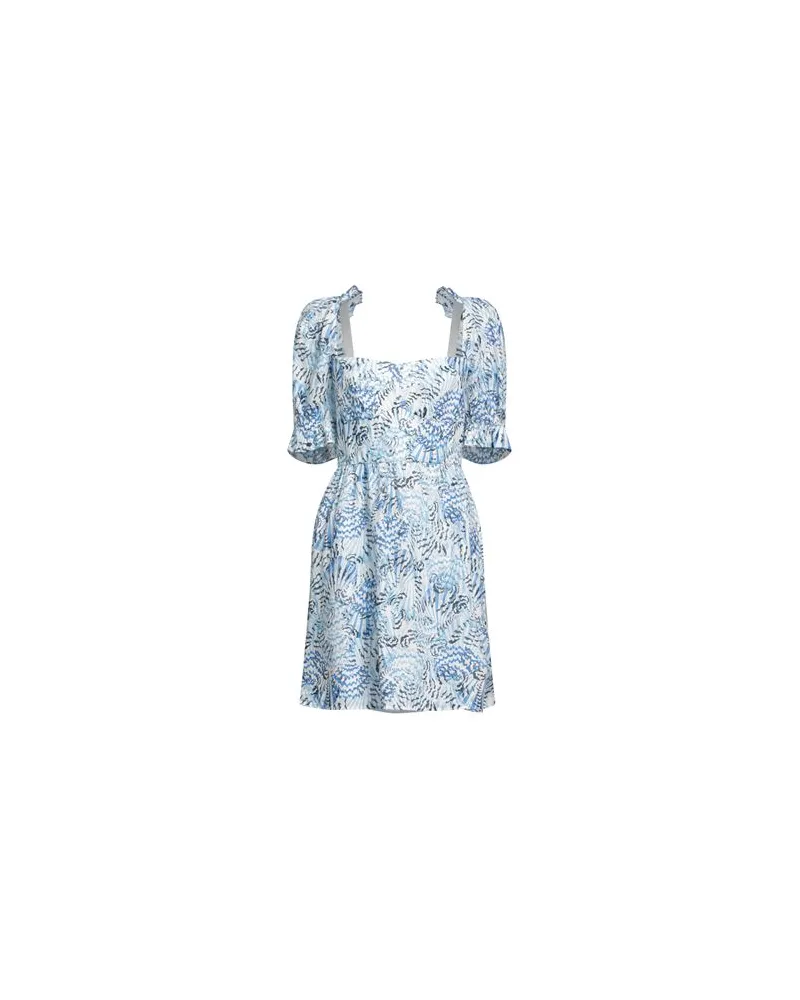 Saloni KLEIDER - Mini-Kleiderauf YOOX.COM Azurblau