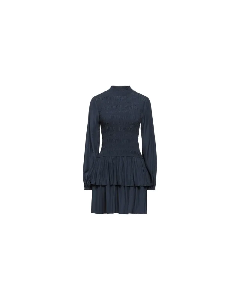 Maje KLEIDER - Mini-Kleiderauf YOOX.COM Marineblau