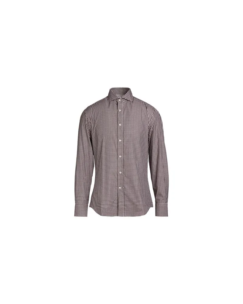Brunello Cucinelli TOPS - Hemdenauf YOOX.COM Braun