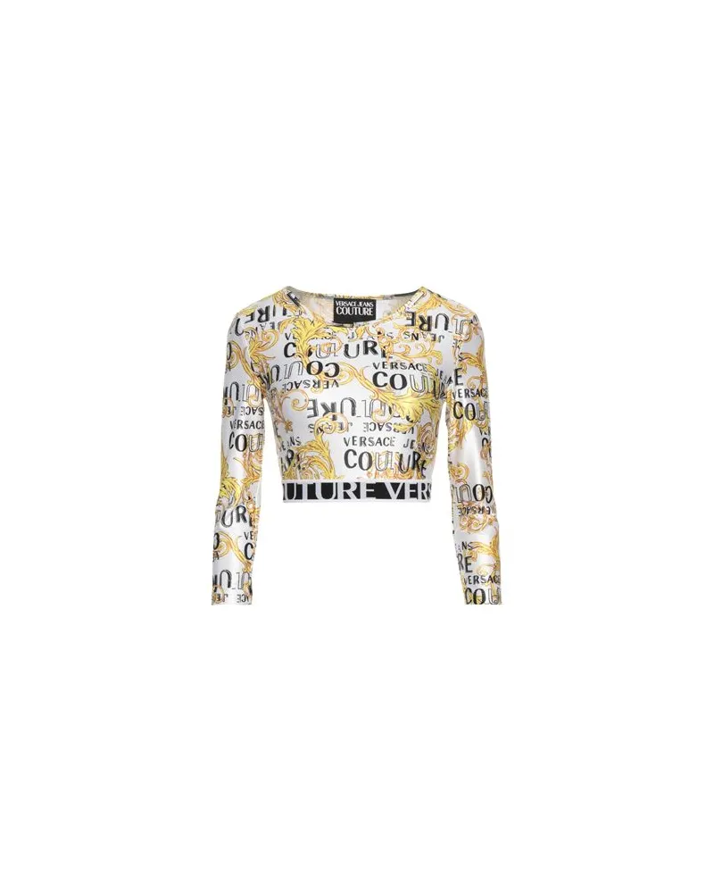 Versace Jeans TOPS - T-shirtsauf YOOX.COM Elfenbein