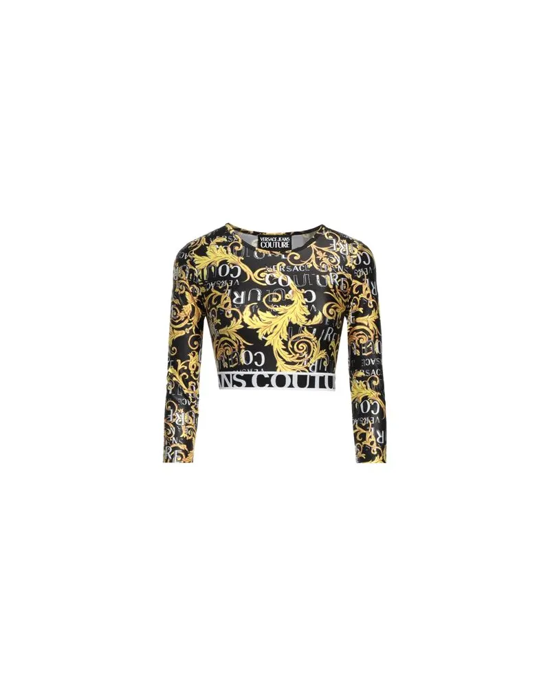 Versace Jeans TOPS - T-shirtsauf YOOX.COM Schwarz