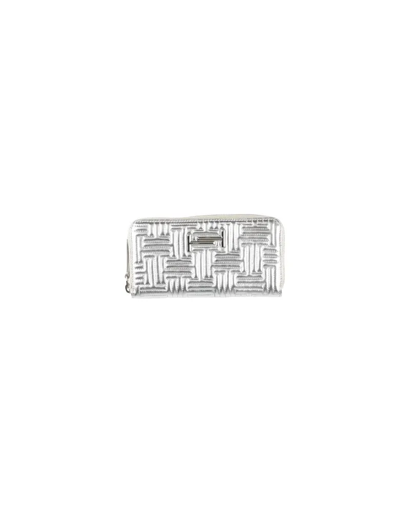 TOD'S Kleinlederwaren - Brieftaschenauf YOOX.COM Silber