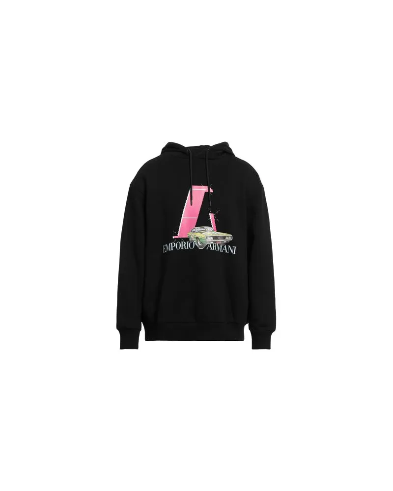 Emporio Armani TOPS - Sweatshirtsauf YOOX.COM Schwarz