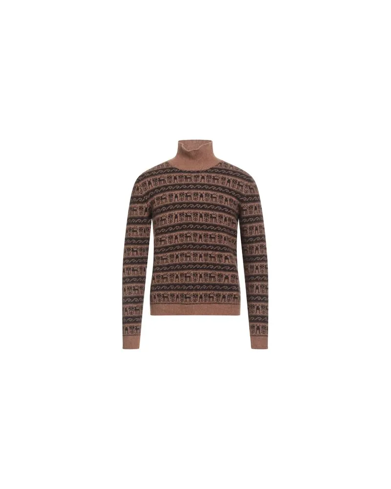 Roberto Collina STRICKWAREN - Rollkragenpulloverauf YOOX.COM Braun