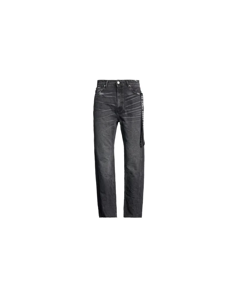 44 LABEL GROUP HOSEN & RÖCKE - Jeanshosenauf YOOX.COM Schwarz