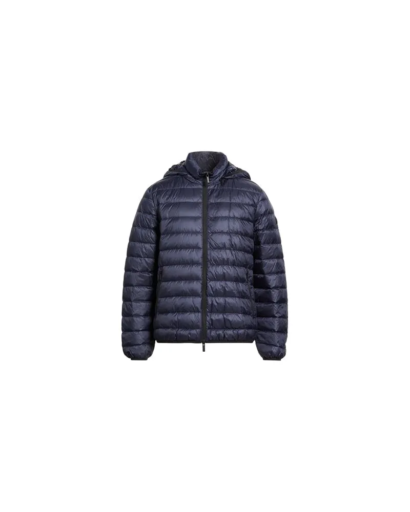 Puntododici JACKEN & MÄNTEL - Pufferjacken & Daunenjackenauf YOOX.COM Marineblau