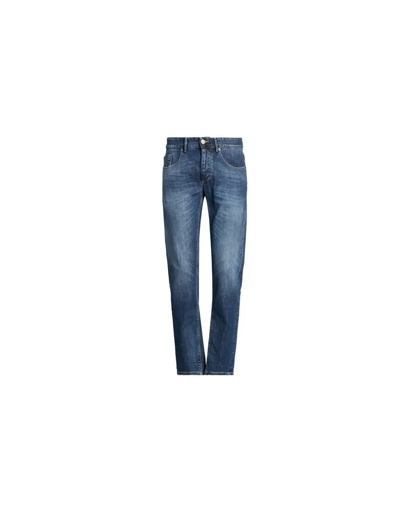 PMDS PREMIUM MOOD DENIM SUPERIOR HOSEN & RÖCKE - Jeanshosenauf YOOX.COM Blau