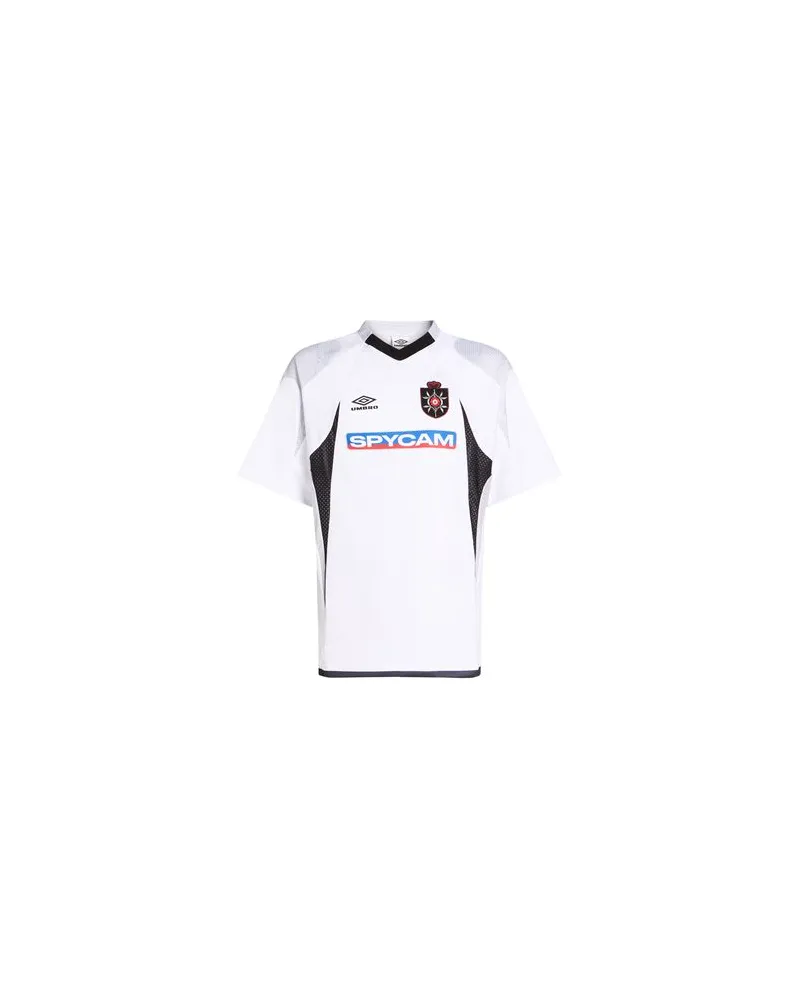 Umbro TOPS - T-shirtsauf YOOX.COM Weiß