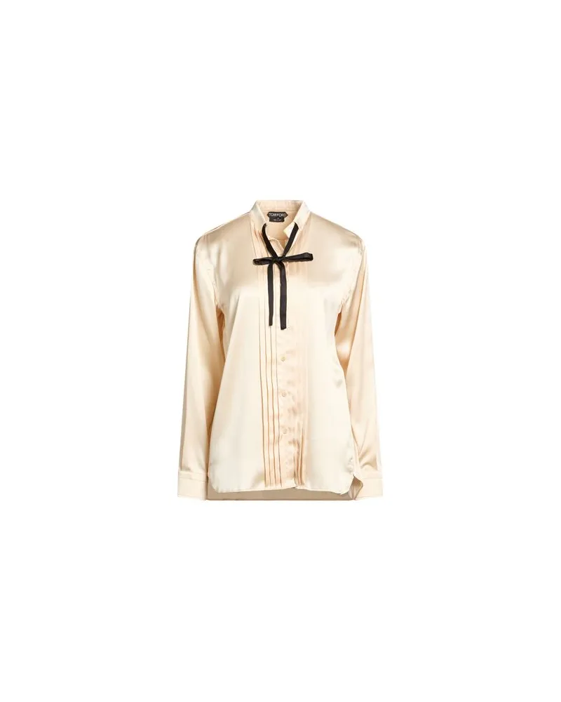 Tom Ford TOPS - Hemdenauf YOOX.COM Elfenbein