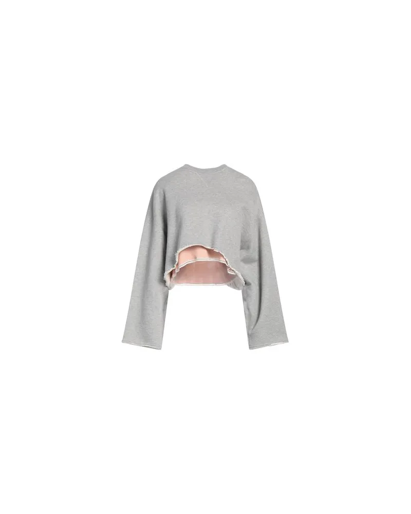 N° 21 TOPS - Sweatshirtsauf YOOX.COM Hellgrau