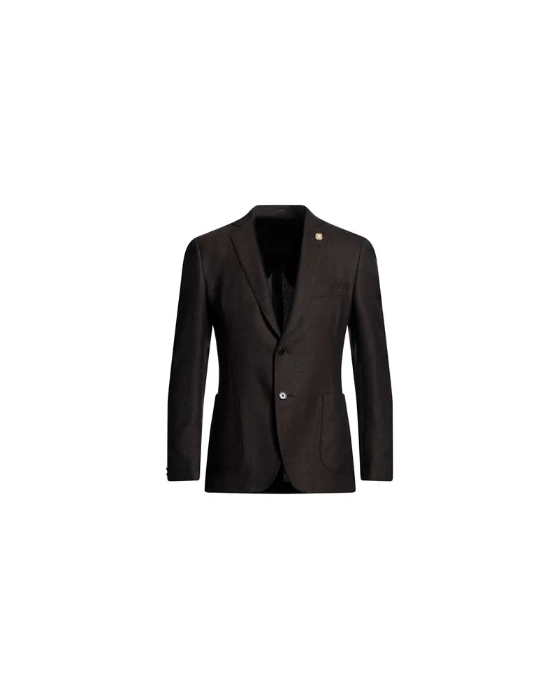 LARDINI ANZÜGE und CO-ORDS - Blazersauf YOOX.COM Dunkelbraun