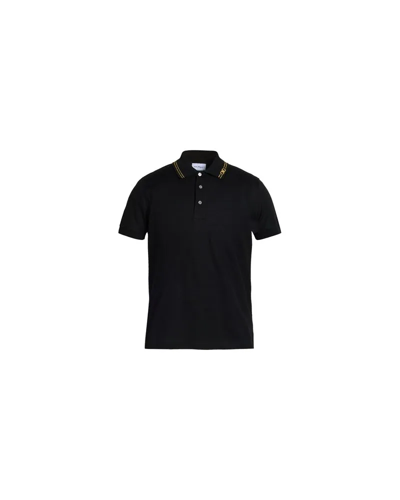 Ferragamo TOPS - Poloshirtsauf YOOX.COM Schwarz