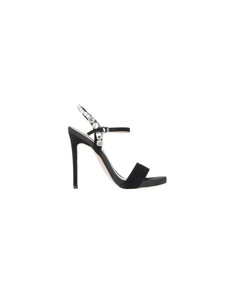 Luciano Barachini SCHUHE - Sandalenauf YOOX.COM Schwarz