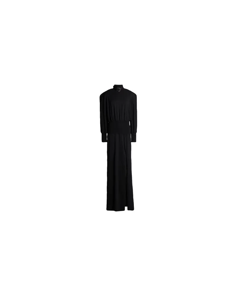 Versace Jeans KLEIDER - Maxi-Kleiderauf YOOX.COM Schwarz