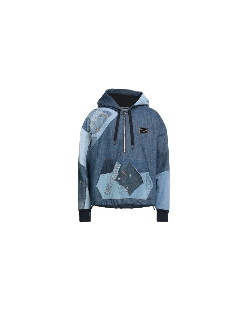 Dolce & Gabbana JACKEN & MÄNTEL - Jeansjacken/Mäntelauf YOOX.COM Blau