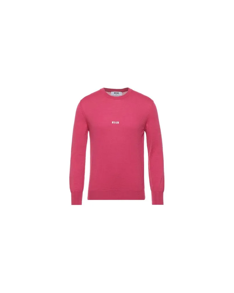 MSGM STRICKWAREN - Pulloverauf YOOX.COM Fuchsia