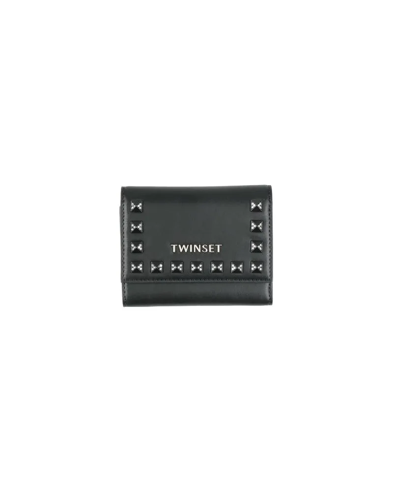 Twin-Set Kleinlederwaren - Brieftaschenauf YOOX.COM Schwarz