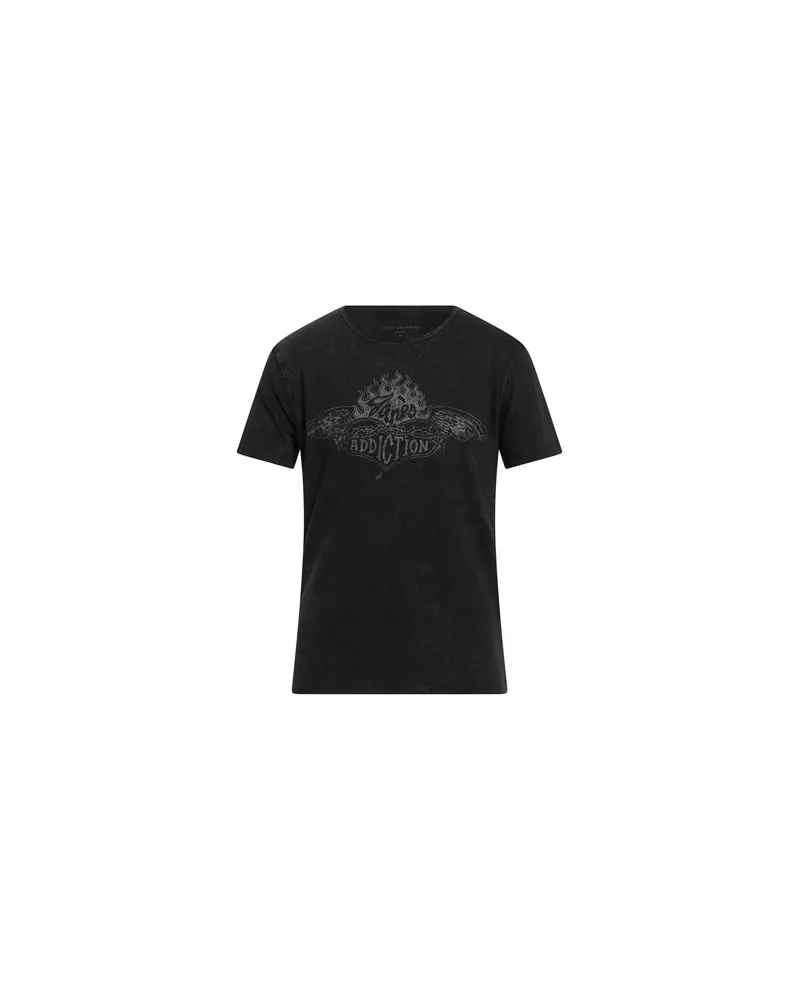 John Varvatos TOPS - T-shirtsauf YOOX.COM Schwarz