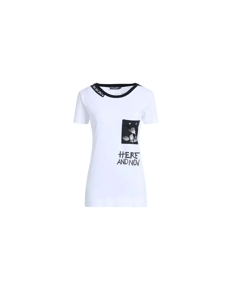 Dolce & Gabbana TOPS - T-shirtsauf YOOX.COM Weiß