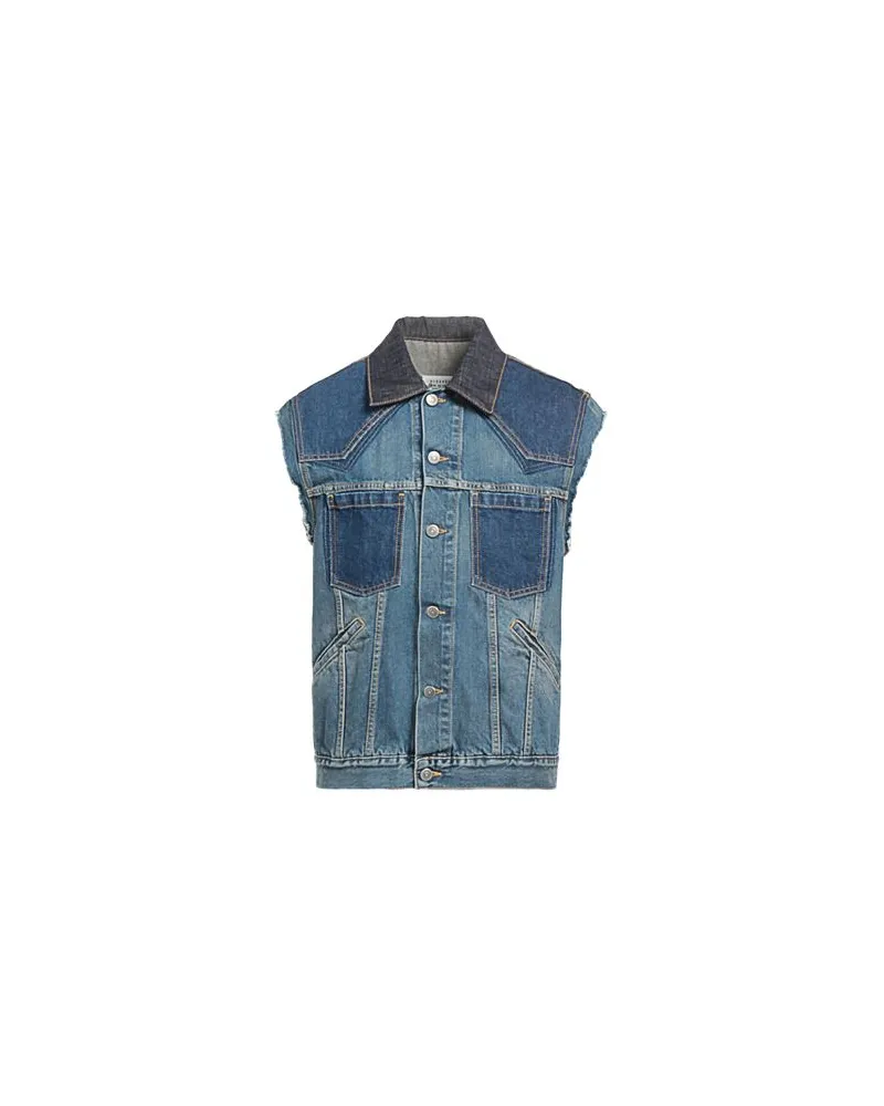 Maison Margiela JACKEN & MÄNTEL - Jeansjacken/Mäntelauf YOOX.COM Blau