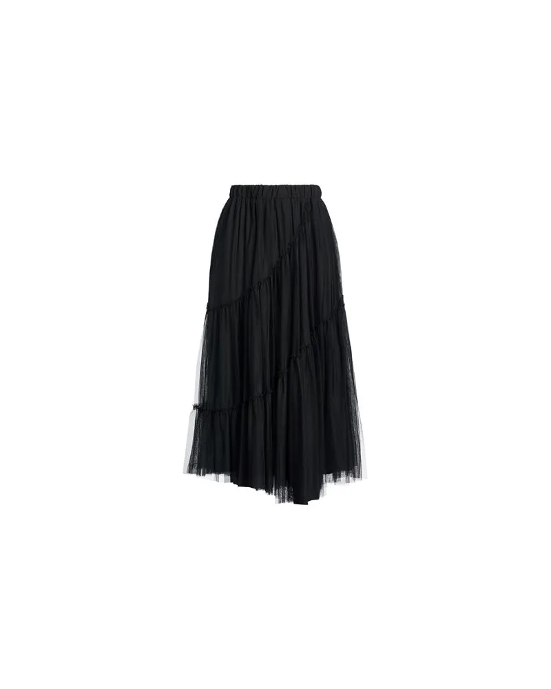 Twin-Set HOSEN & RÖCKE - Midi-Röckeauf YOOX.COM Schwarz