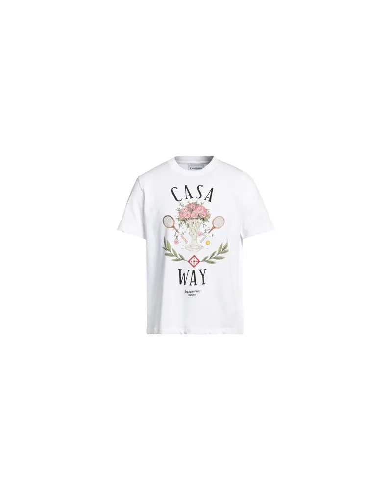 Casablanca Paris TOPS - T-shirtsauf YOOX.COM Weiß