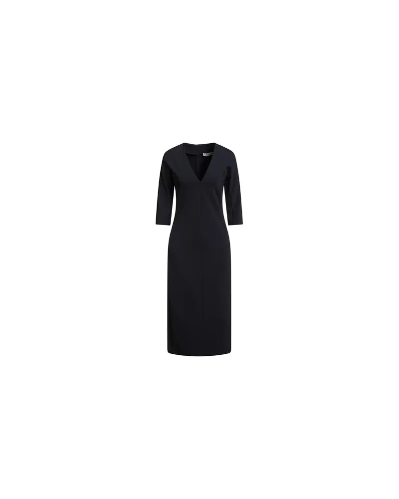 Max Mara LEISURE - KLEIDER - Midi-Kleiderauf YOOX.COM Nachtblau