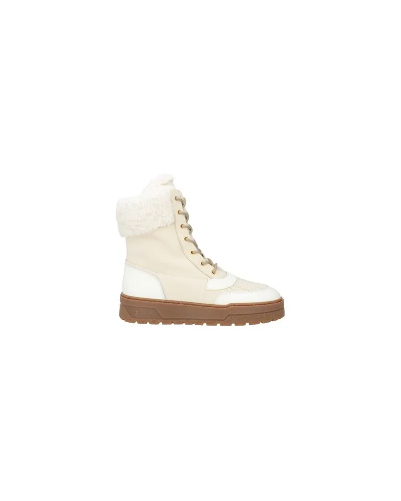 Pollini SCHUHE - Stiefelettenauf YOOX.COM Cremeweiß