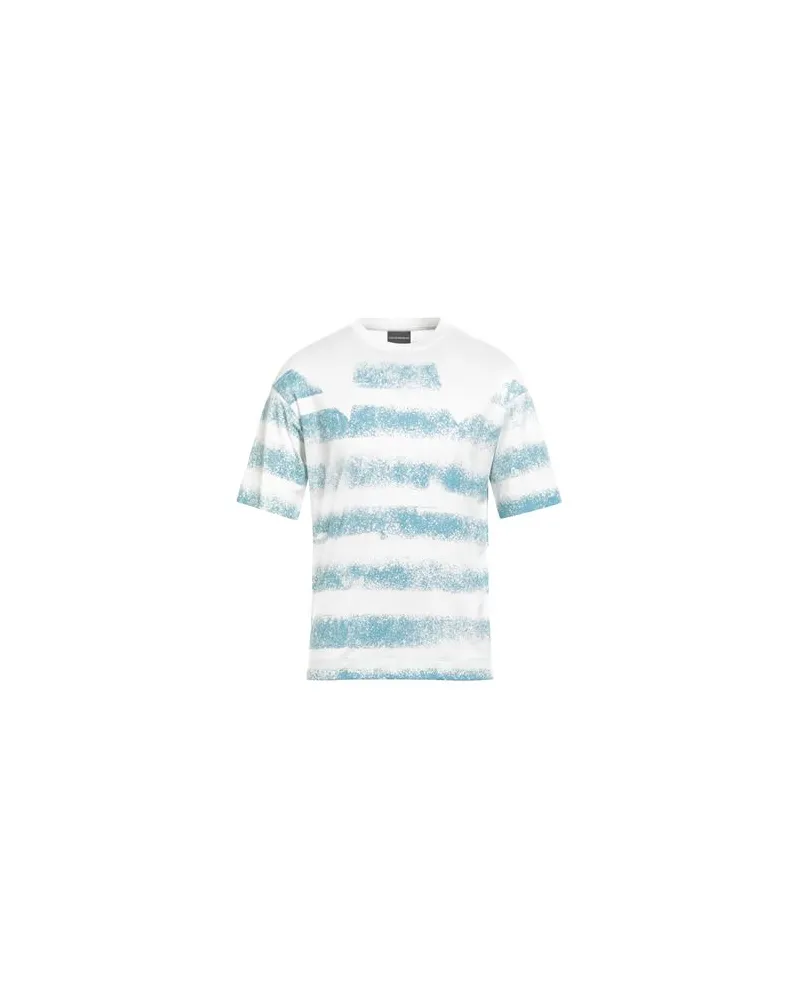 Emporio Armani TOPS - T-shirtsauf YOOX.COM Himmelblau
