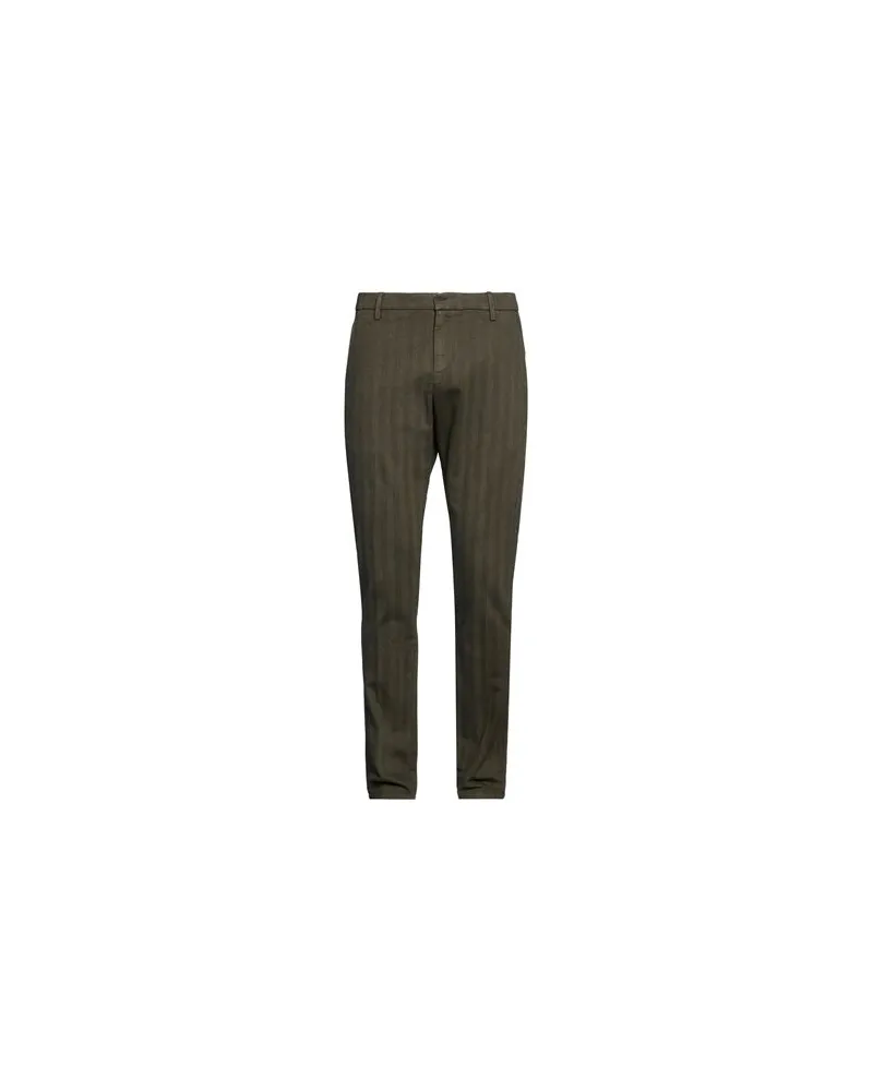Dondup HOSEN & RÖCKE - Hosenauf YOOX.COM Militärgrün