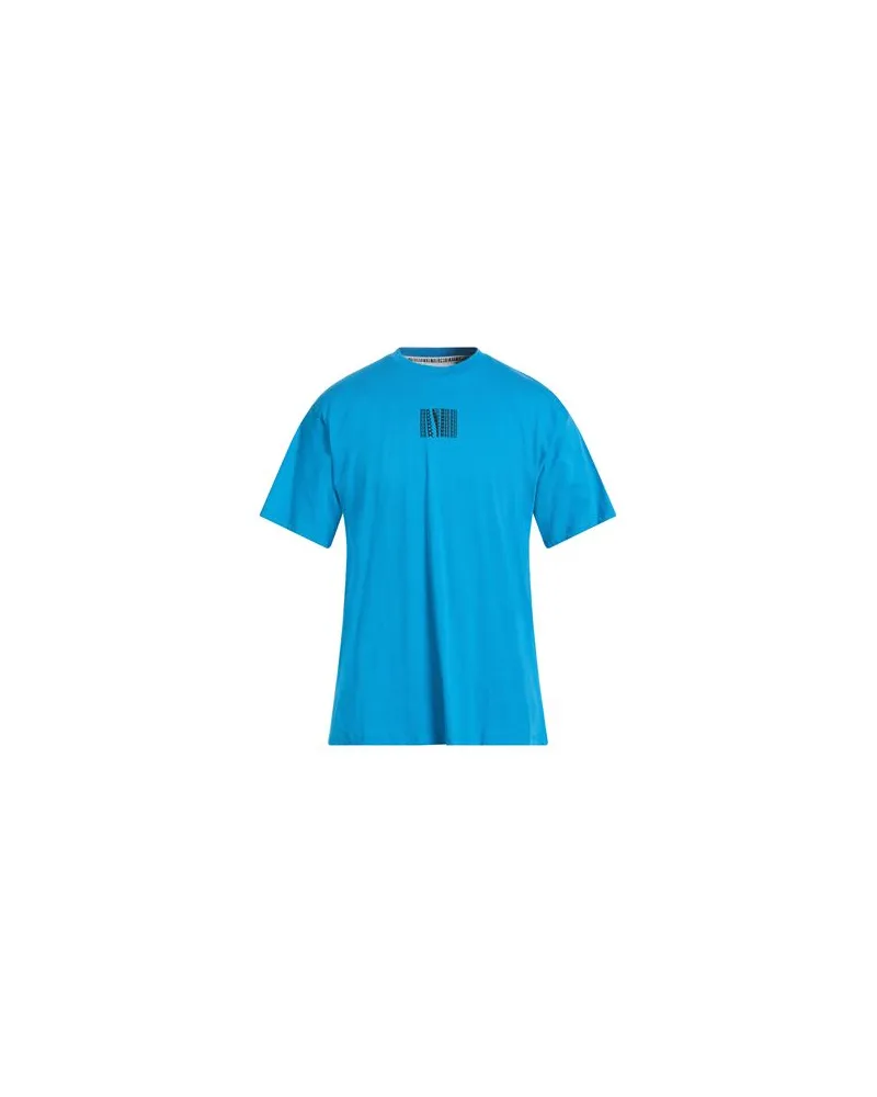 Bikkembergs TOPS - T-shirtsauf YOOX.COM Azurblau